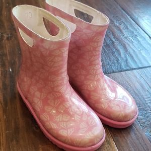 Girls ugg rainboots